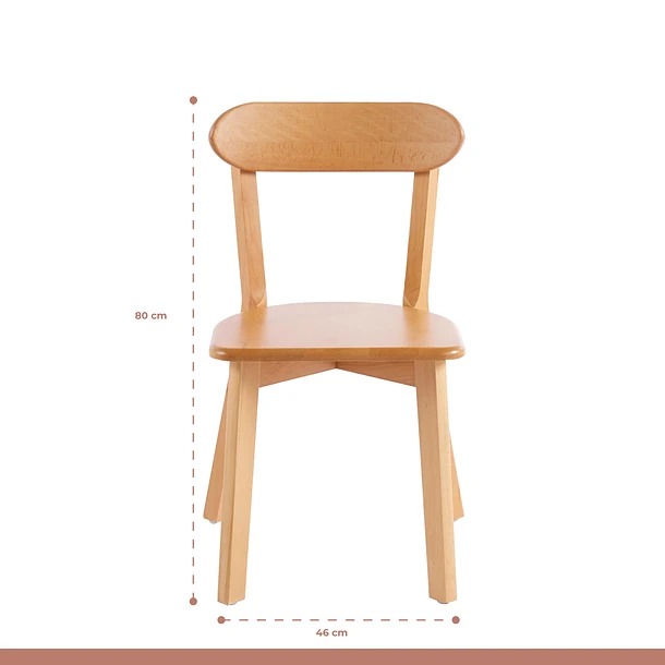 SILLA FRESNO DE MADERA - 3