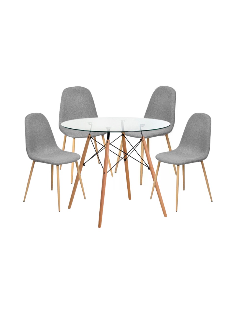 COMEDOR BARCELONA LINO PARIS 80CM - 1