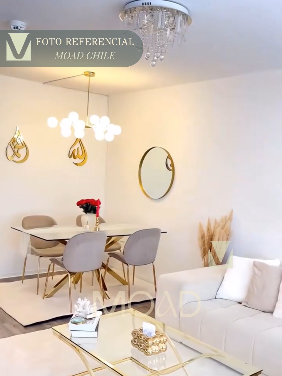 COMEDOR BETTLE BEVERLY HILLS RECTANGULAR 4P - 4