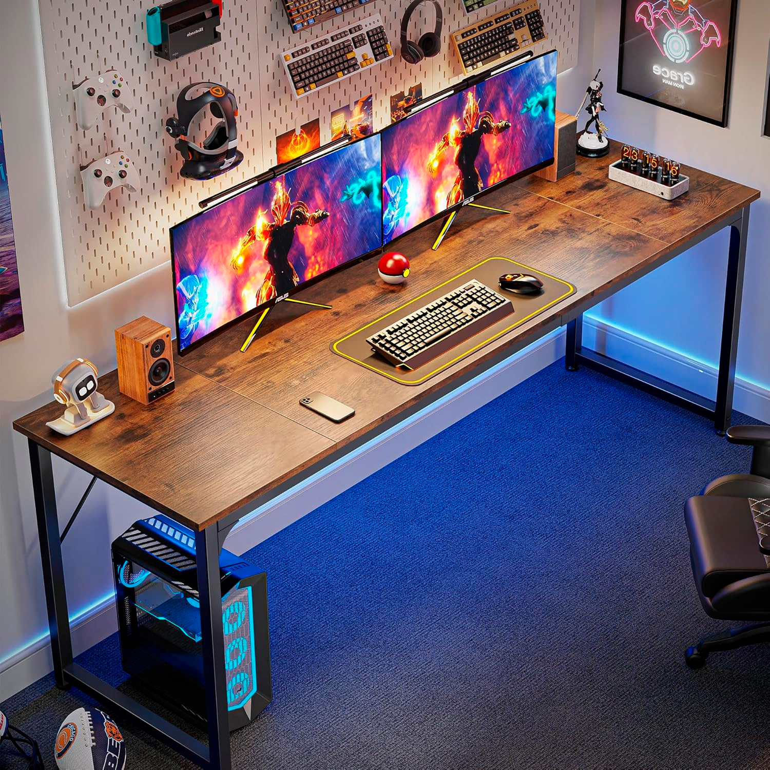 ESCRITORIO GAMER XL 200CM - 2