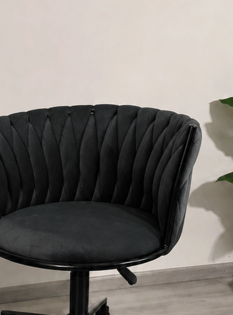 SILLA DE ESCRITORIO QUEEN BASE NEGRA - 3
