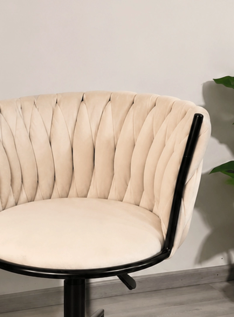 SILLA DE ESCRITORIO QUEEN BASE NEGRA - 4