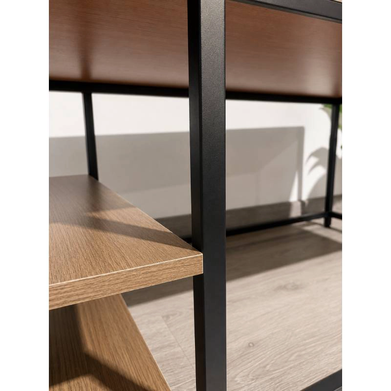 MESA DE CENTRO RECTANGULAR CON REPISAS BEGOÑA - 2
