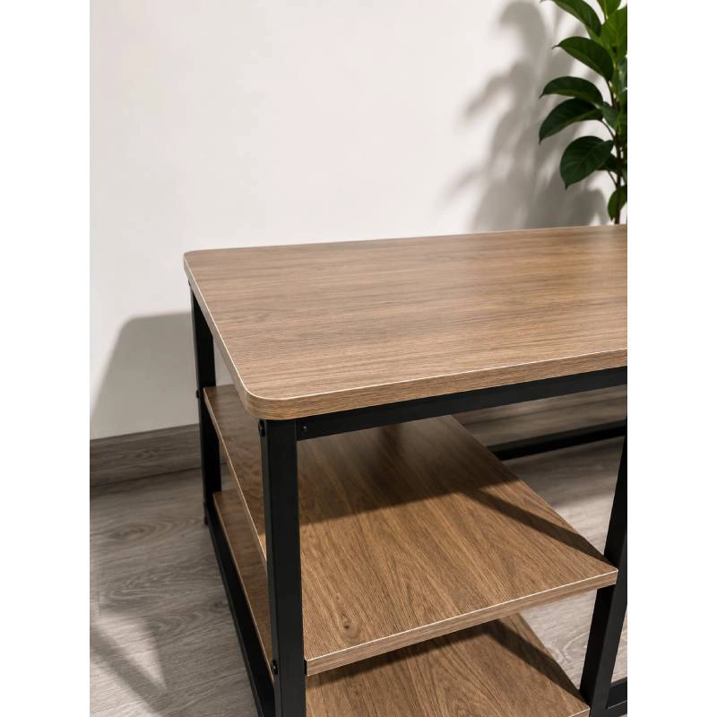 MESA DE CENTRO RECTANGULAR CON REPISAS BEGOÑA - 3