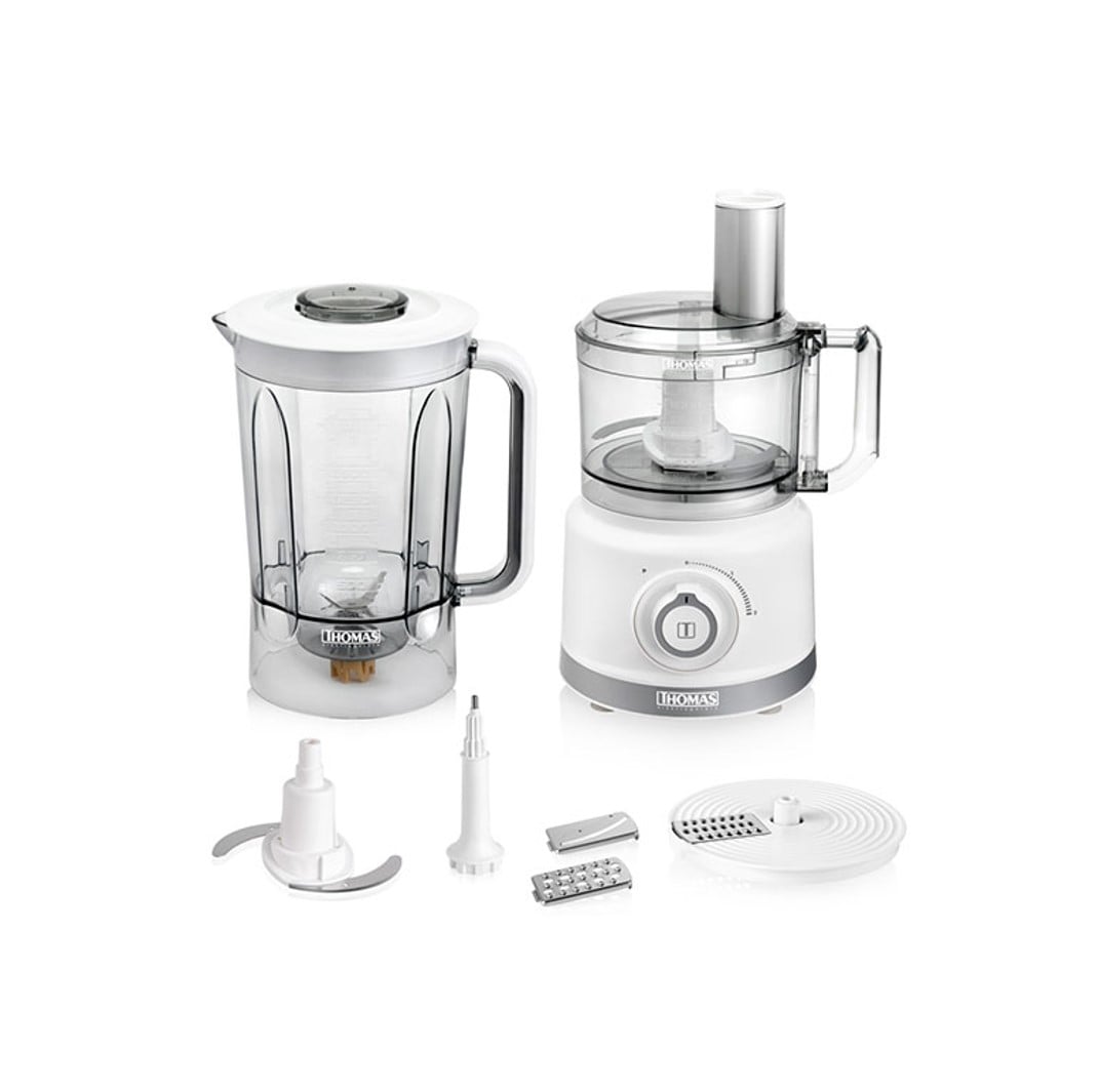 LICUADORA THOMAS 900W 1.5L Y PROCESADORA ALIMENTOS TH 9170B - 1
