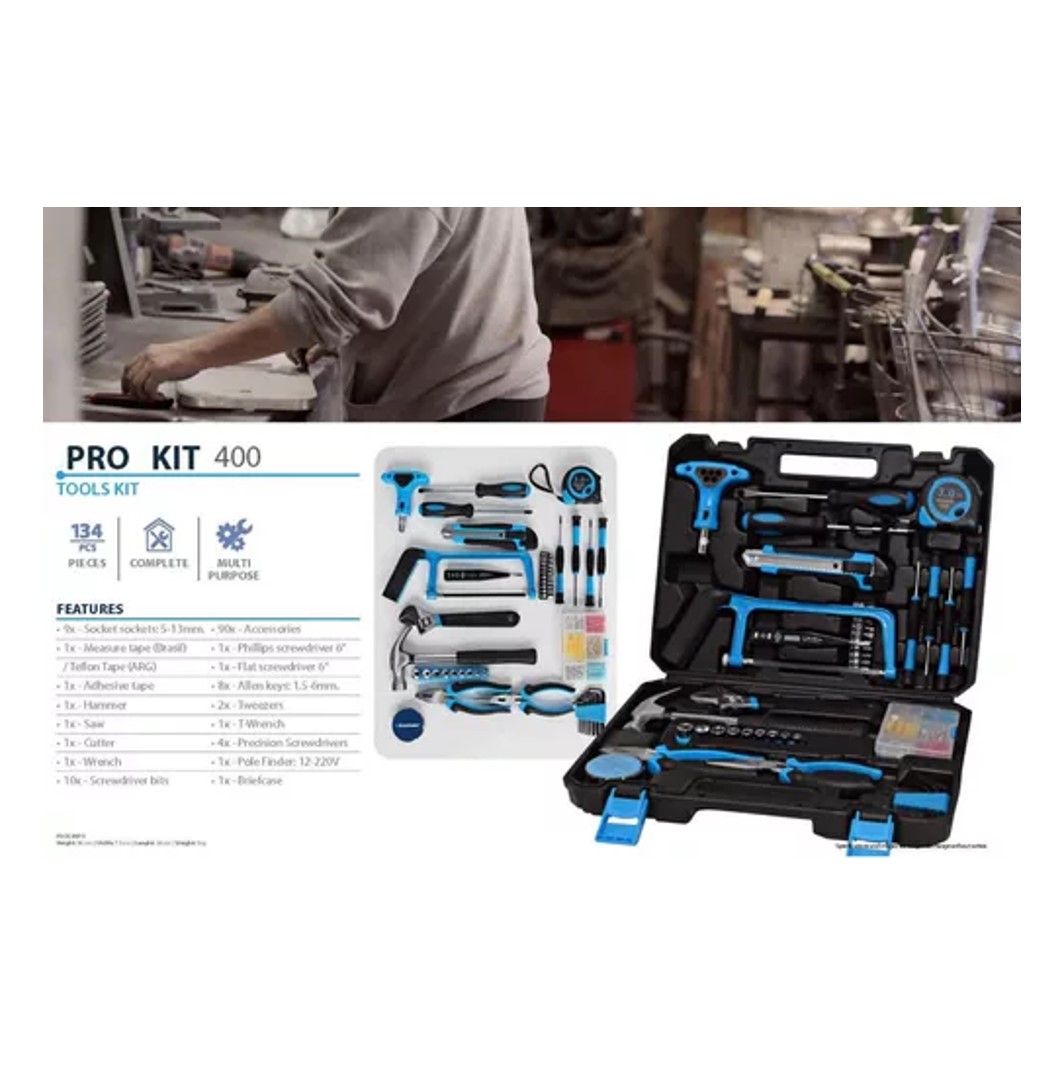 KIT BLAUPUNKT HERRAMIENTAS MANO 142 PIEZAS POWER 800 - 2