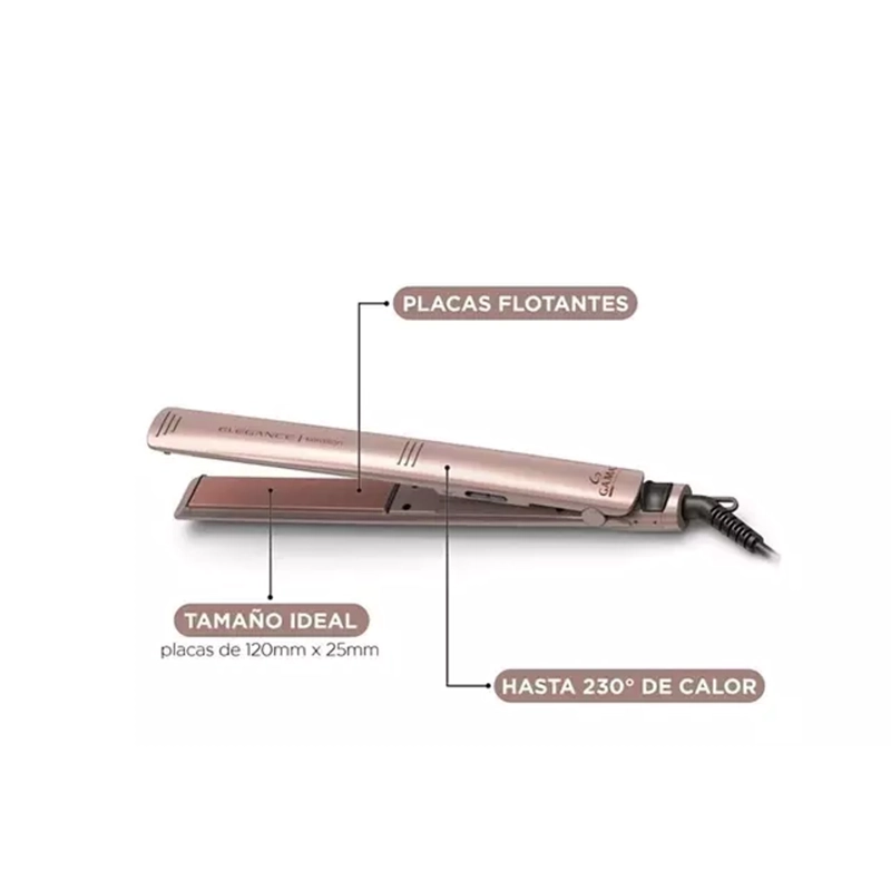 ALISADOR DE CABELLO ELEGANCE ST KERATION 220V - 3