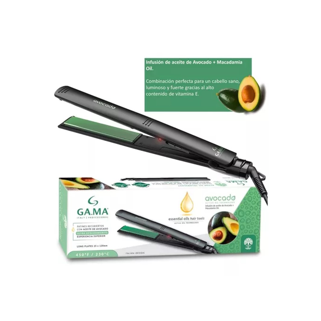 PLANCHA PARA EL CABELLO AVOCADO STD CERAMICA GAMA - 4