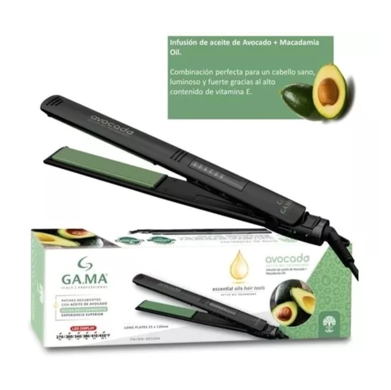 PLANCHA ALISADOR LED GAMA AVOCADO DIGITAL 2000W - 3
