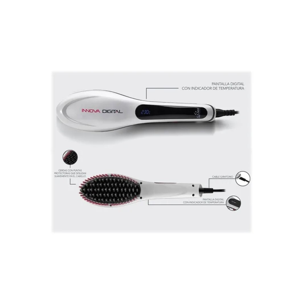CEPILLO ALISADOR PARA EL CABELLO 220V GAMA INNOVA DIGITAL 47W - 6