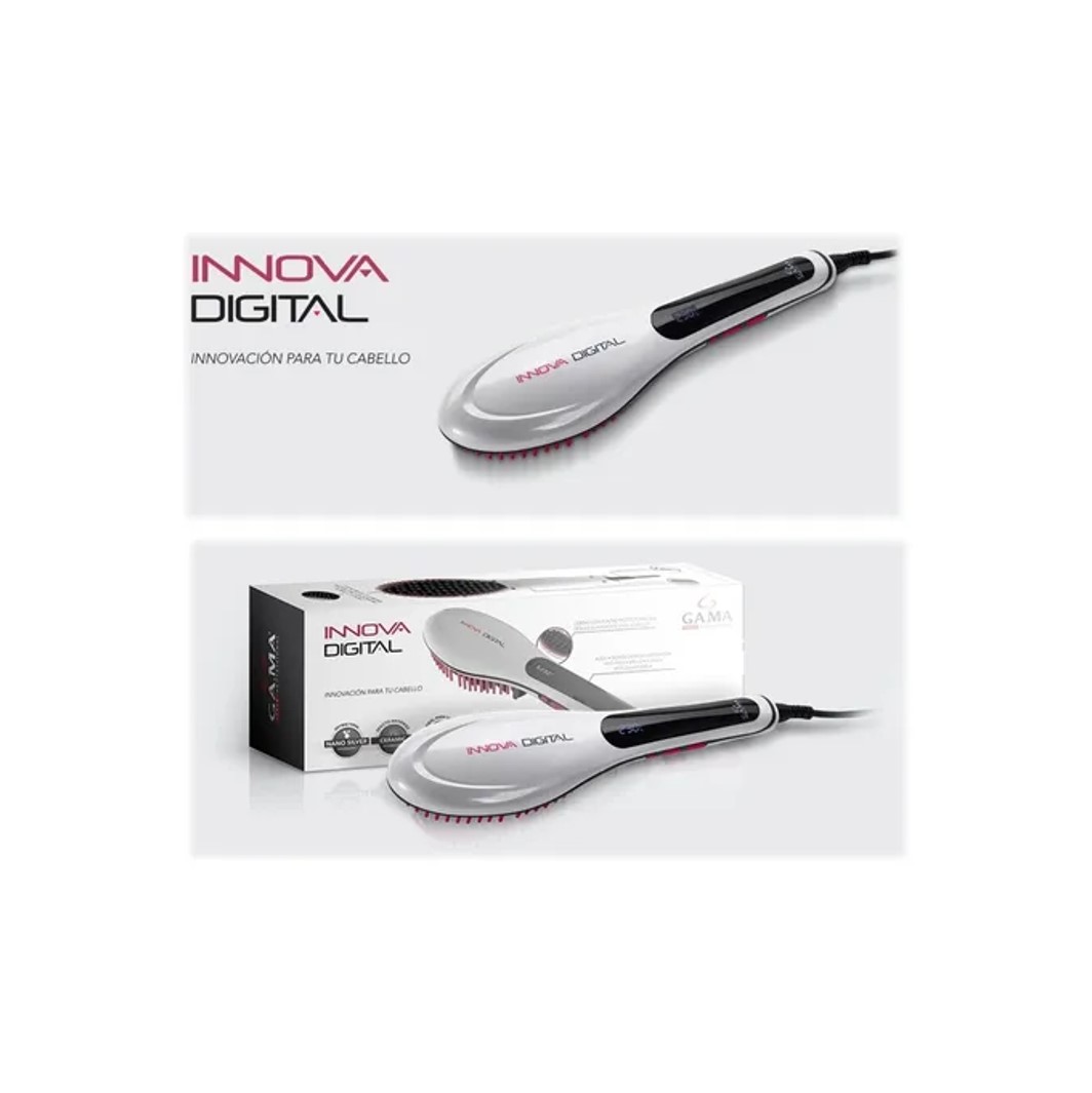 CEPILLO ALISADOR PARA EL CABELLO 220V GAMA INNOVA DIGITAL 47W - 7