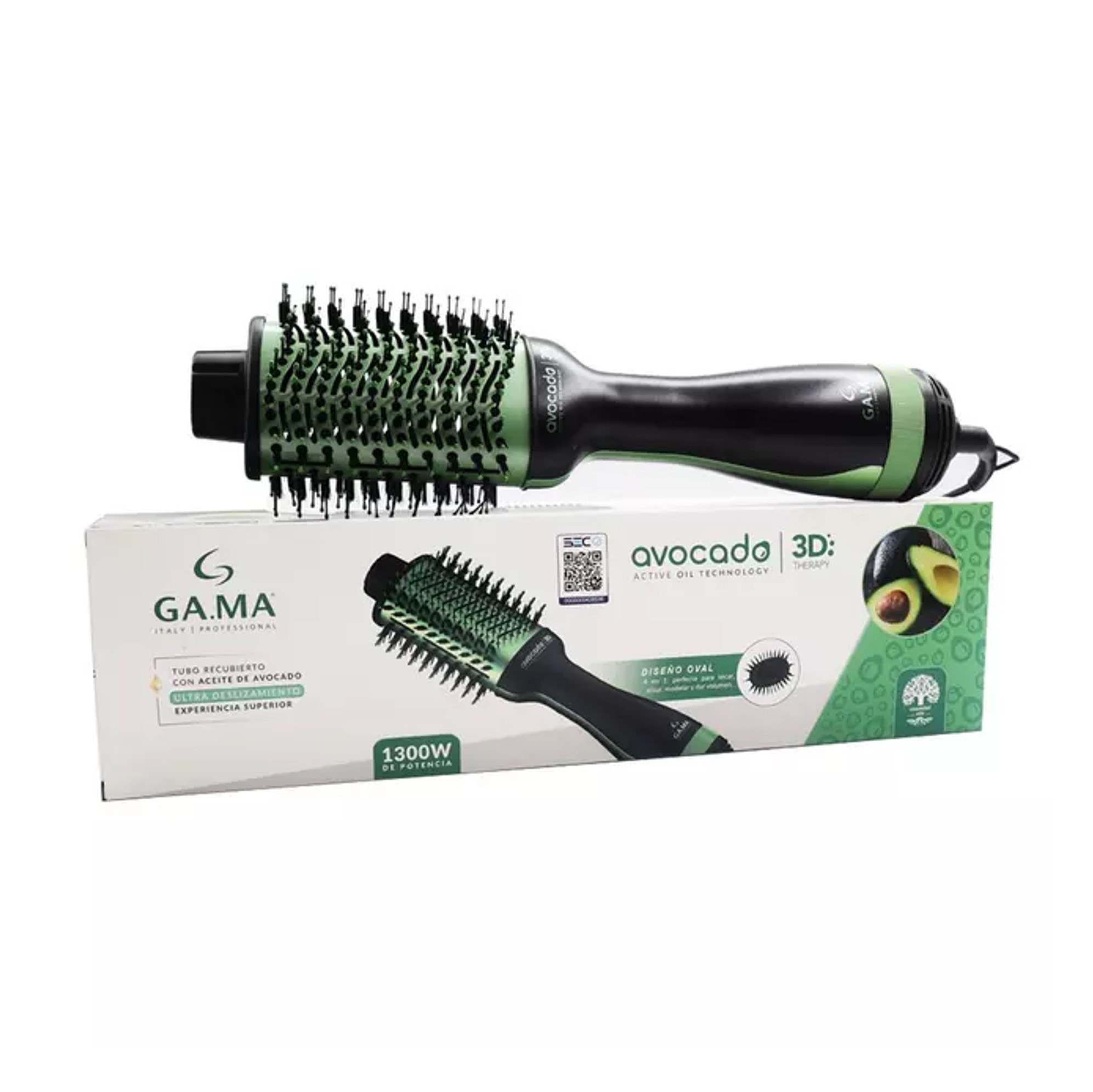 CEPILLO SECADOR PARA EL CABELLO VOLUMINIZADOR AVOCADO 1300W - 6