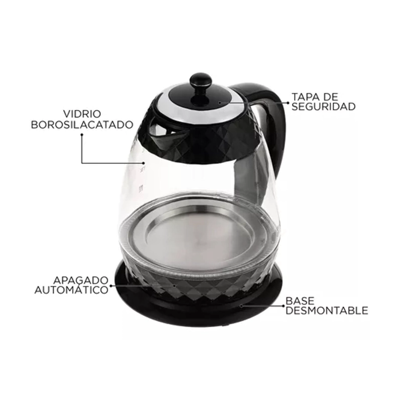 HERVIDOR DE AGUA URSUS TROTTER UT-DIAMONDS17 1.7 LITROS - 6