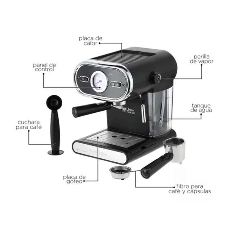 CAFETERA DE ESPRESSO 2 EN 1 URSUS TROTTER UT-KAFFEE20BAR - 6