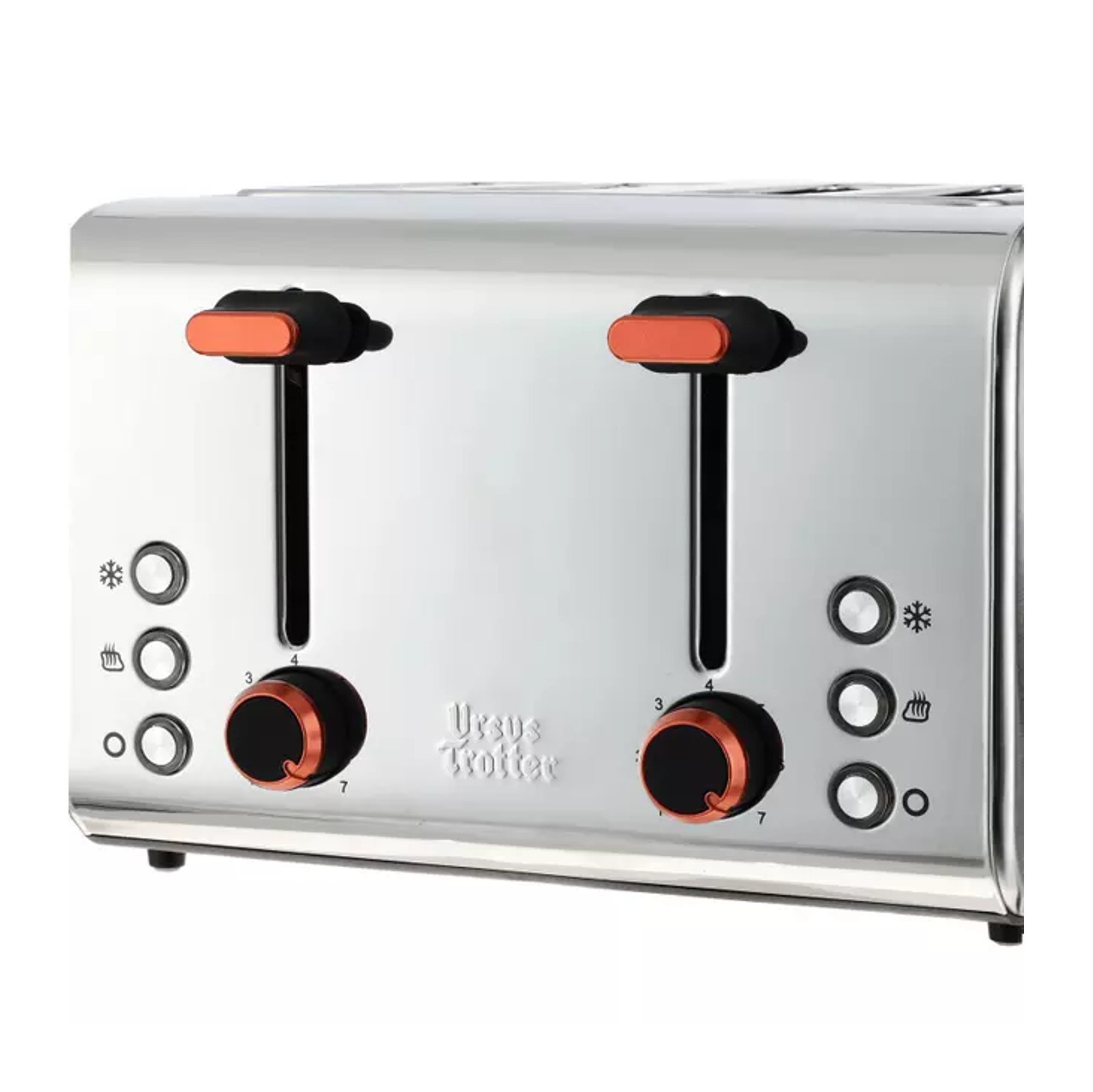 TOSTADOR DE PAN 1600W 7 NIVELES 4 REBANADAS UT-ECKART4 - 4