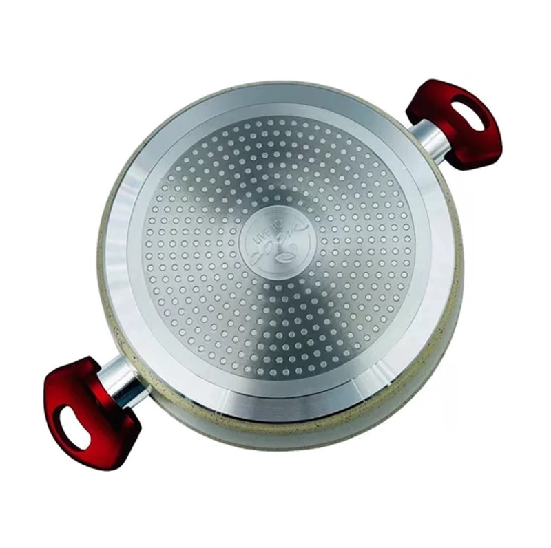 ARROCERA MARMOLEADA CON ASAS 26CM DE DIAMETRO - 3