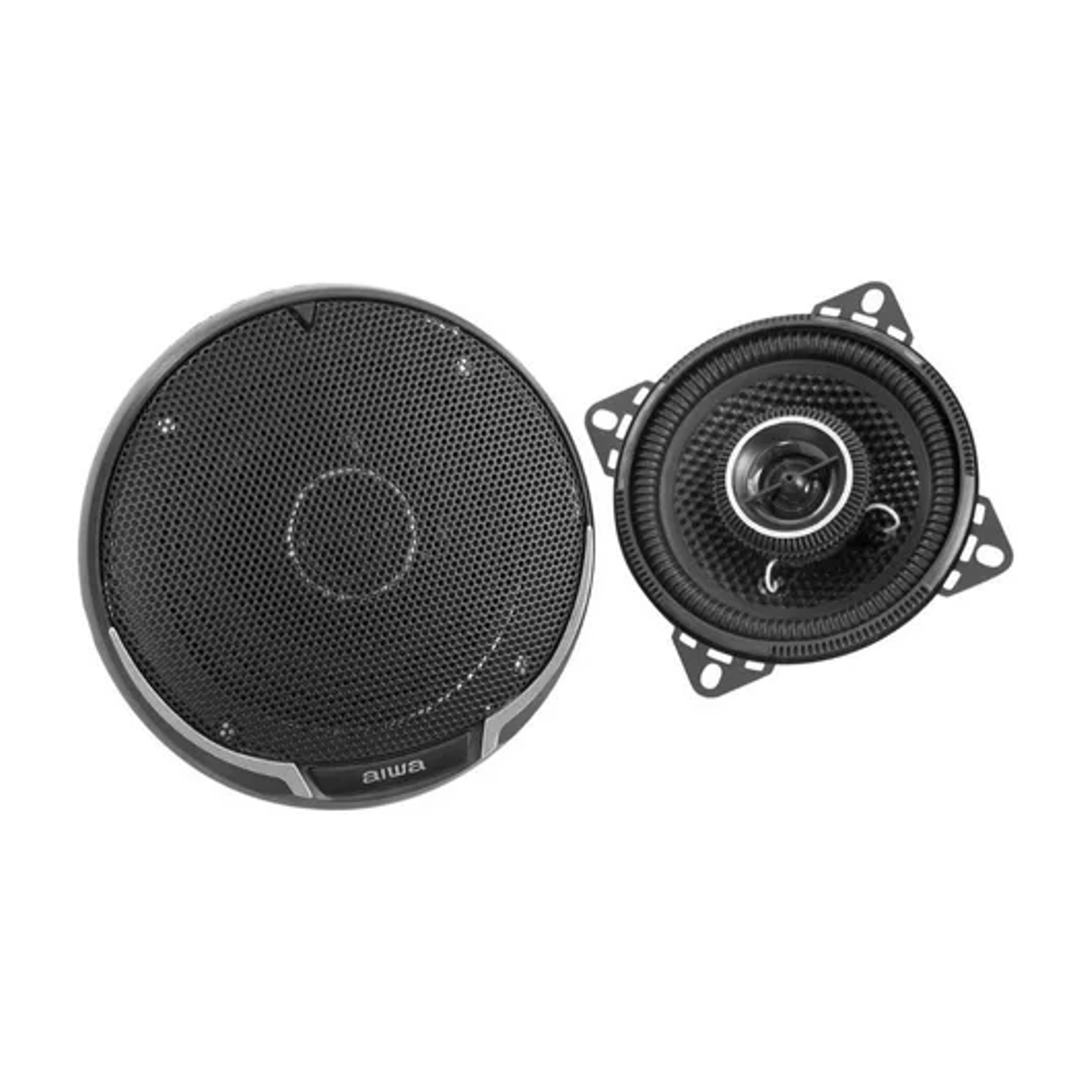 PAR DE PARLANTES PARA AUTO AIWA 2 VIAS 100W 4 PULGADAS - 4