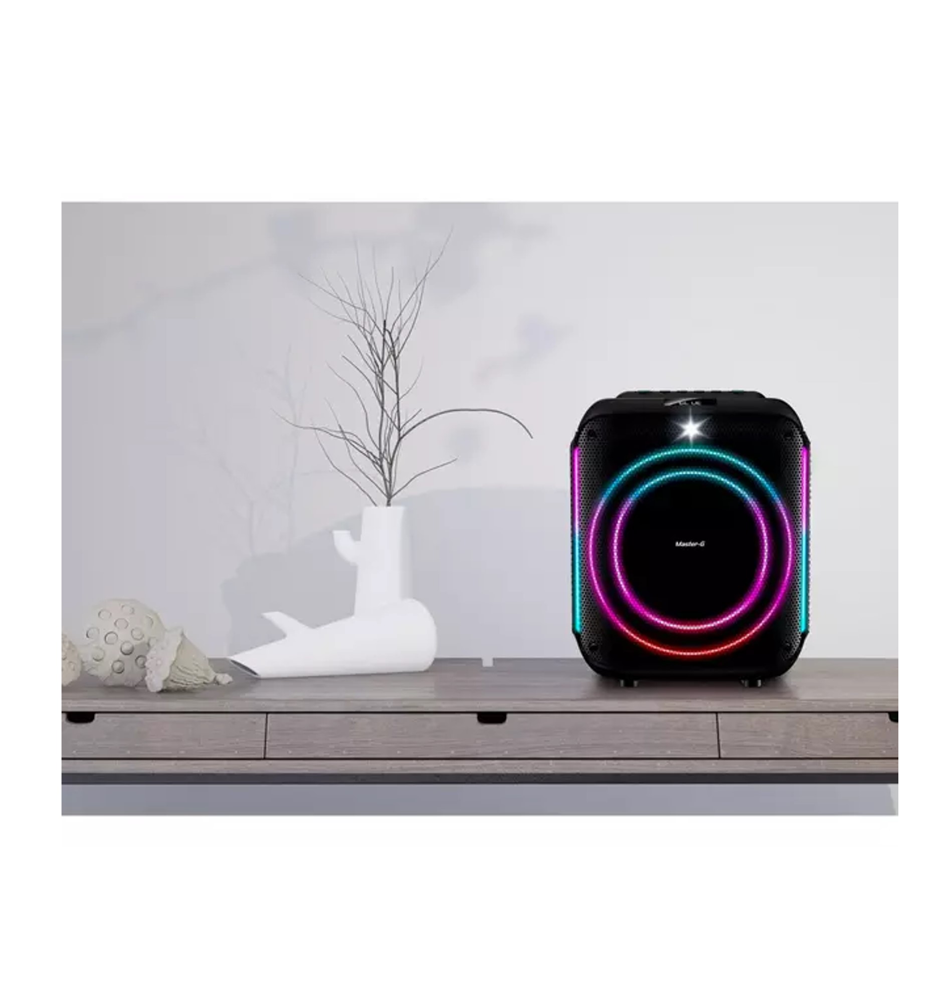 PARLANTE MASTER G BLUETOOTH 60W KARAOKE - 4