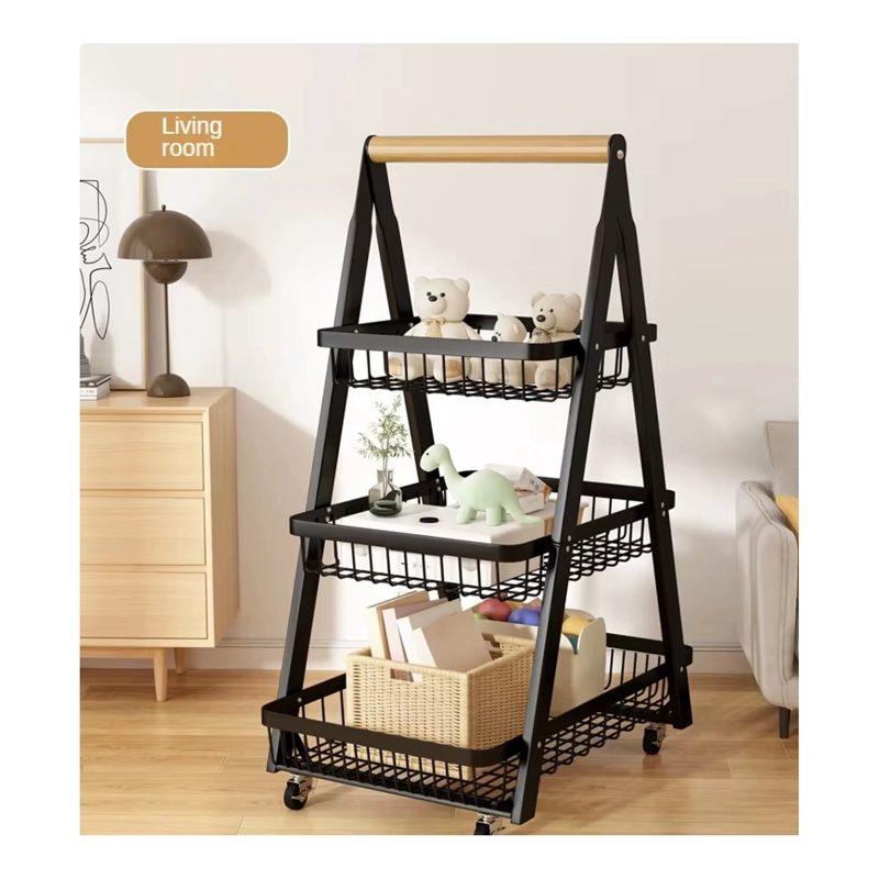RACK CARRITO ORGANIZADOR DE 3 NIVELES CON RUEDAS ORGANIZADOR - 8