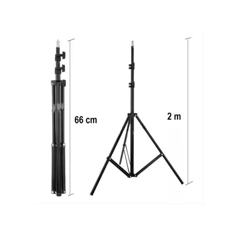 TRIPODE PARA LAMPARAS DE ILUMINACION FOTOGRAFICA ARMABLE - 6