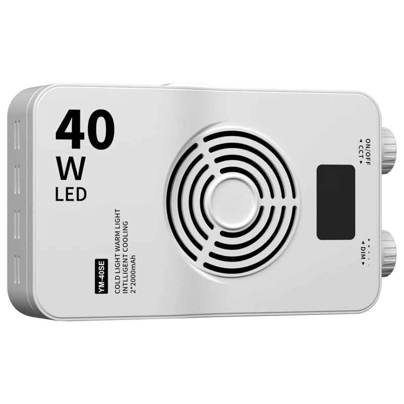 PANEL DE LUZ PORTATIL 40W PARA FOTOGRAFIAS Y VIDEOS - 10