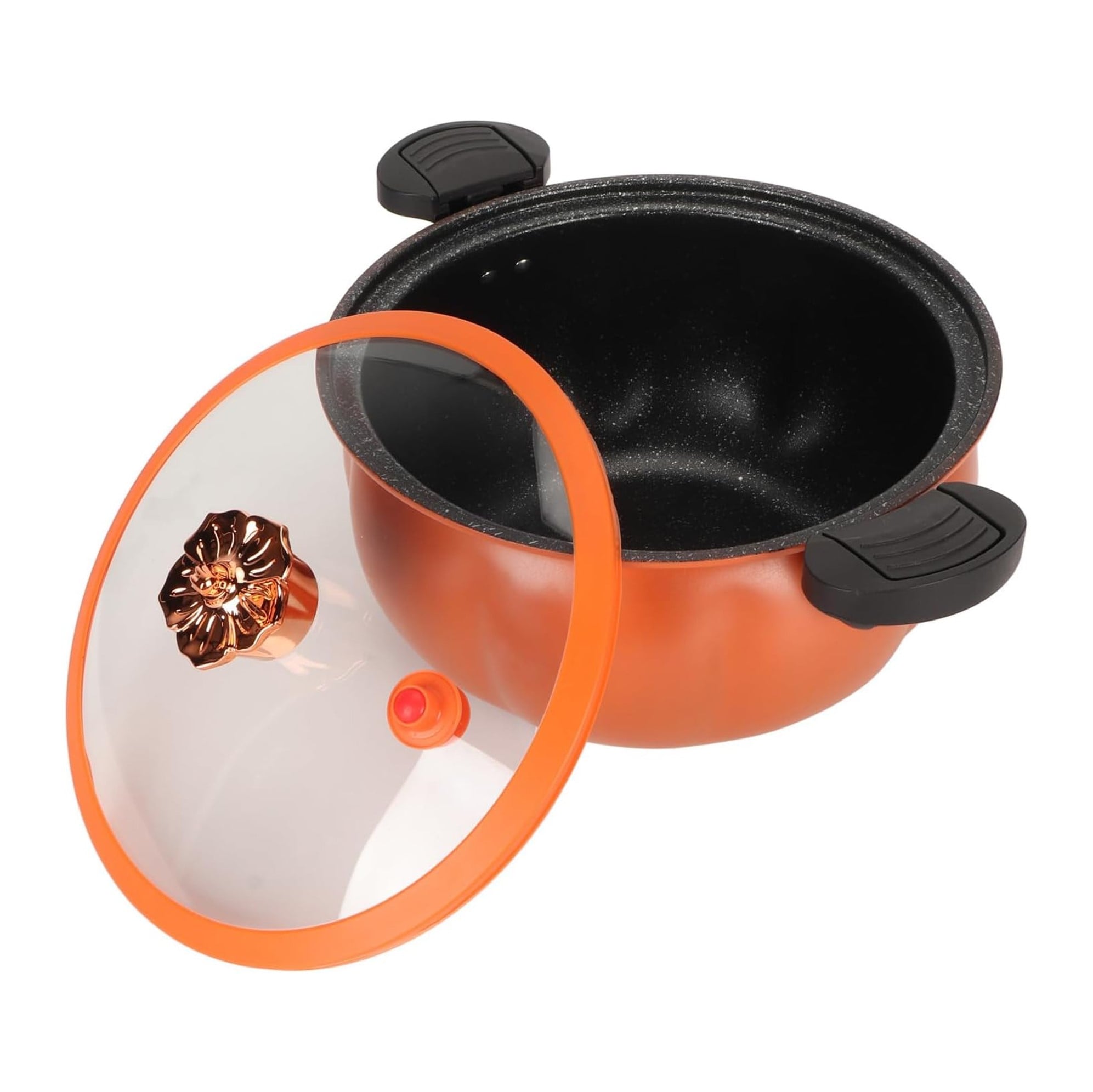 OLLA A PRESION ANTIADHERENTE 7 LITROS FORMA DE CALABAZA - 6