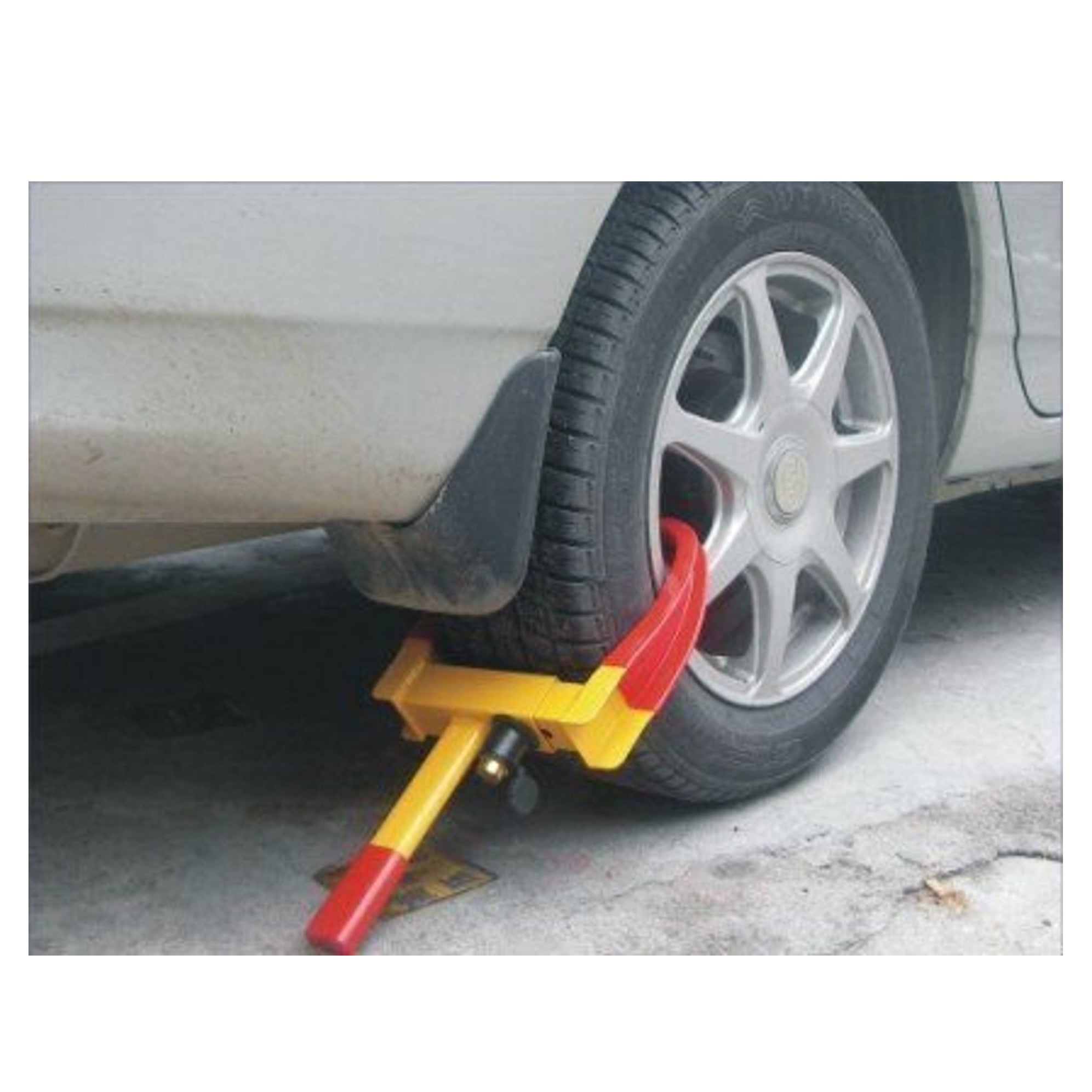 INMOVILIZADOR DE RUEDA ANTIRROBO CON LLAVE PARA AUTO - 5