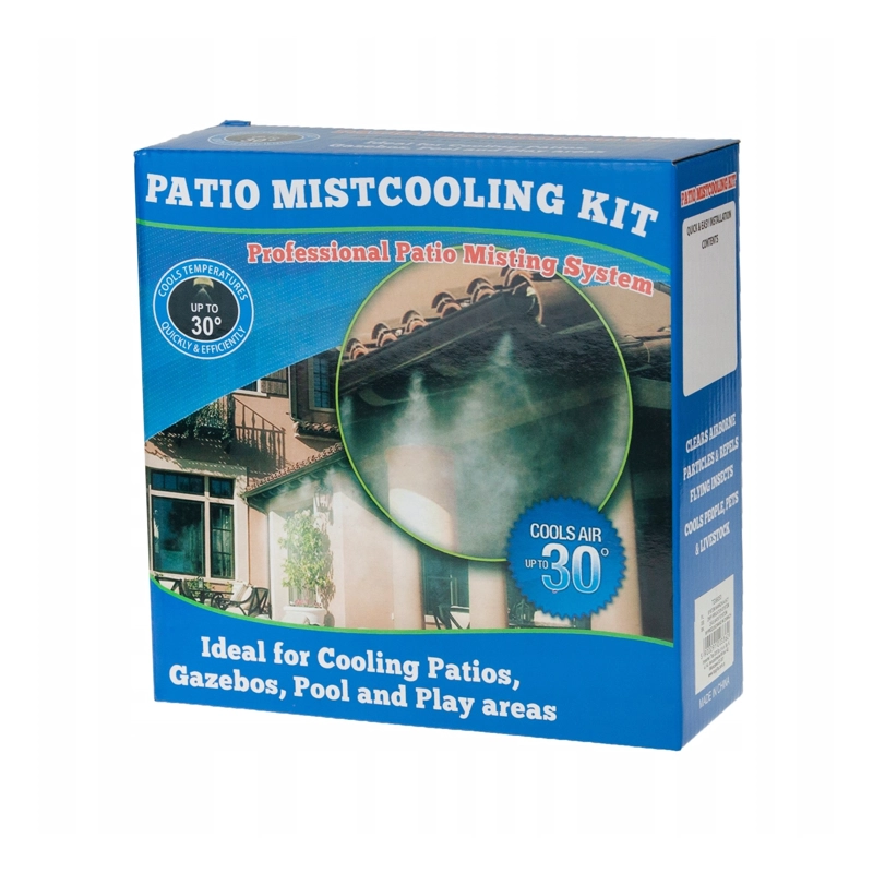 KIT DE RIEGO PLANTAS JARDIN NEBULIZADOR 10 BOQUILLAS - 6