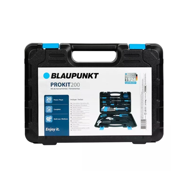 SET DE HERRAMIENTAS BLAUPUNKT MALETIN PRO KIT 200 - 5
