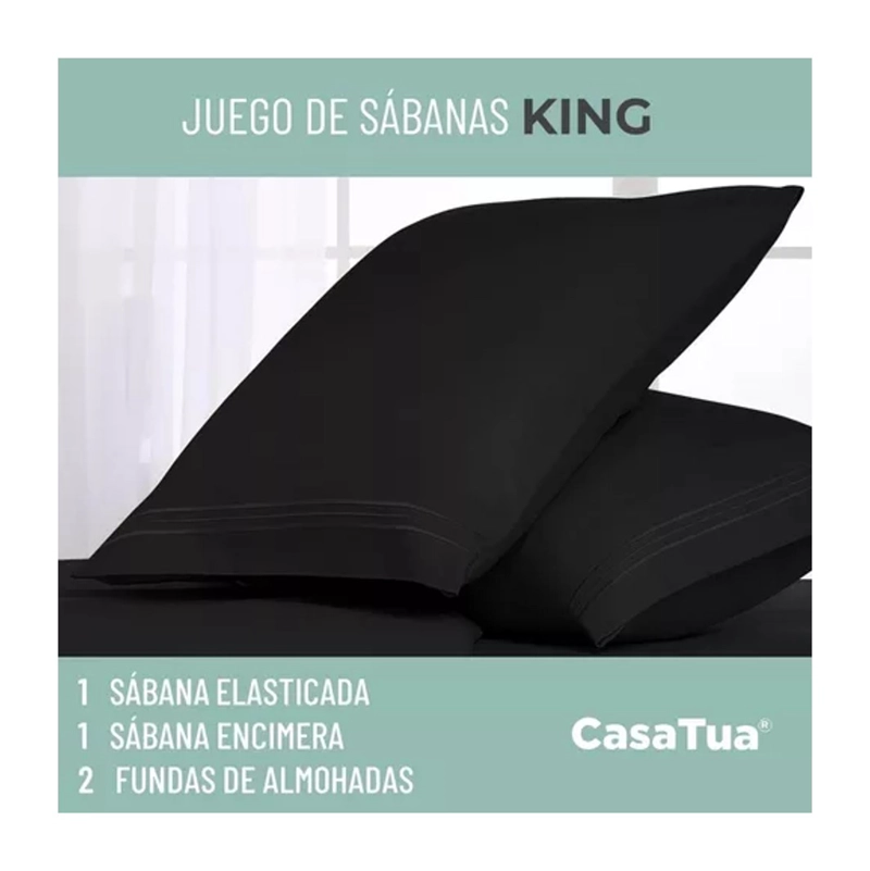 SABANA 1800 HOTEL ULTRA SUAVE MAS FUNDA BORDADA - 3