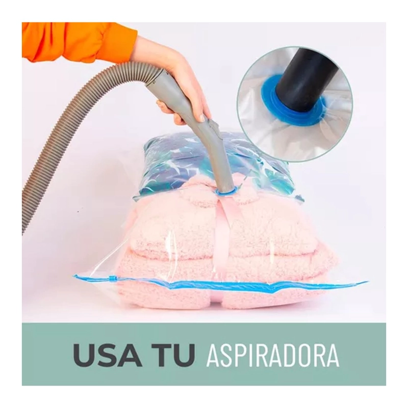 PACK BOLSAS AL VACIO CASATUA COMPRESION ROPA VARIOS TAMAÑOS - 2