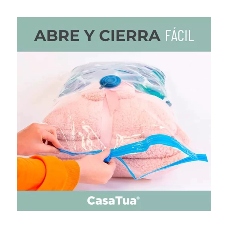 PACK BOLSAS AL VACIO CASATUA COMPRESION ROPA VARIOS TAMAÑOS - 4