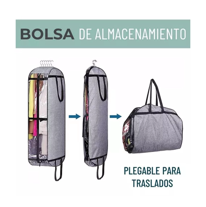 BOLSA FUNDA ALMACENAMIENTO Y VIAJE CASATUA ROPA TRAJE - 3