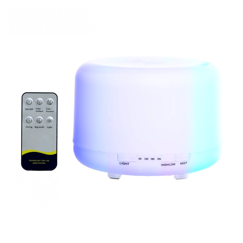 GENÉRICO HUMIDIFICADOR DIFUSOR DE AROMAS 500ML LED
