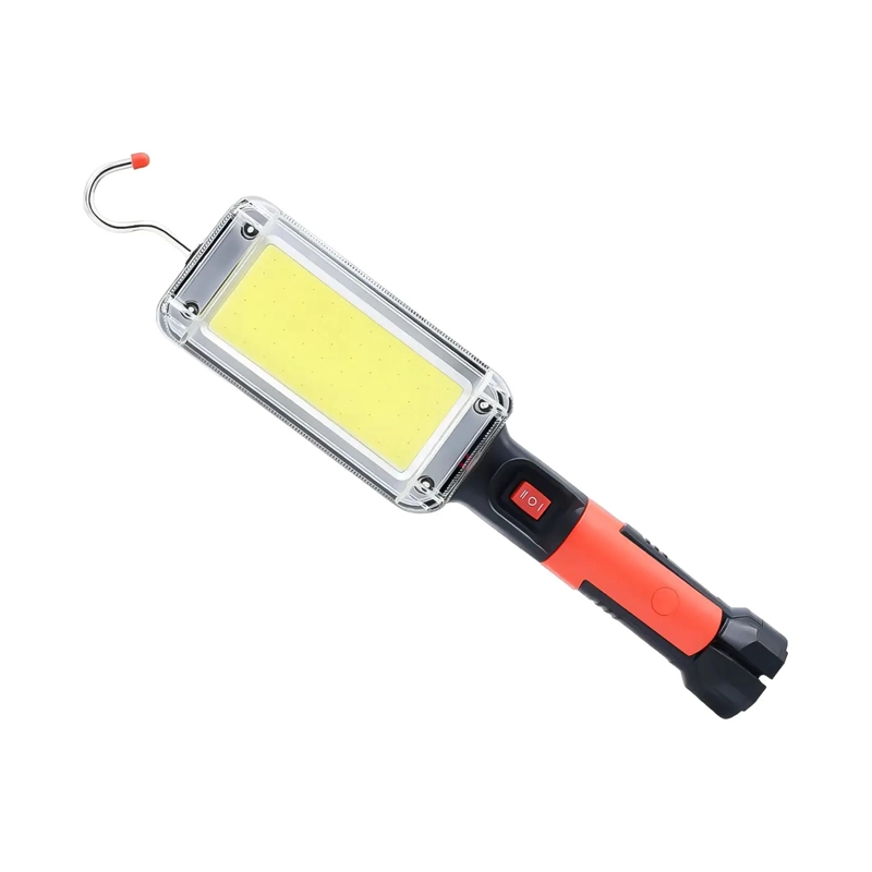 LAMPARA TRABAJO PESADO CAMPING 700LM USB IMANTADA GANCHO RECARGABLE LED - 1