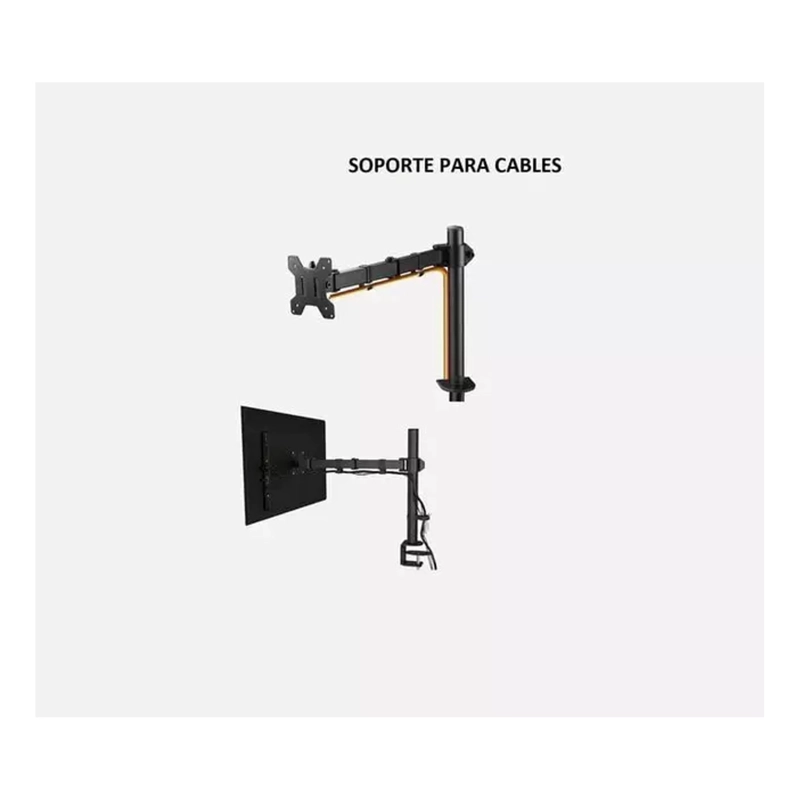 SOPORTE DE MONITOR ESCRITORIO T011 PARA MONITOR LED 14-32 PULGADAS - 4