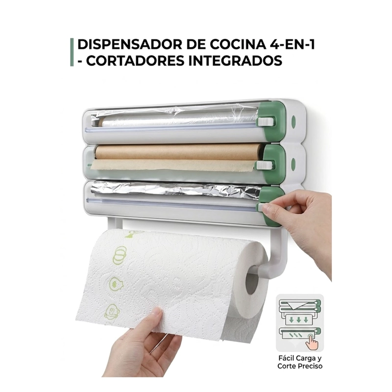 DISPENSADOR DE COCINA 4 EN 1 ORGANIZADOR - 2