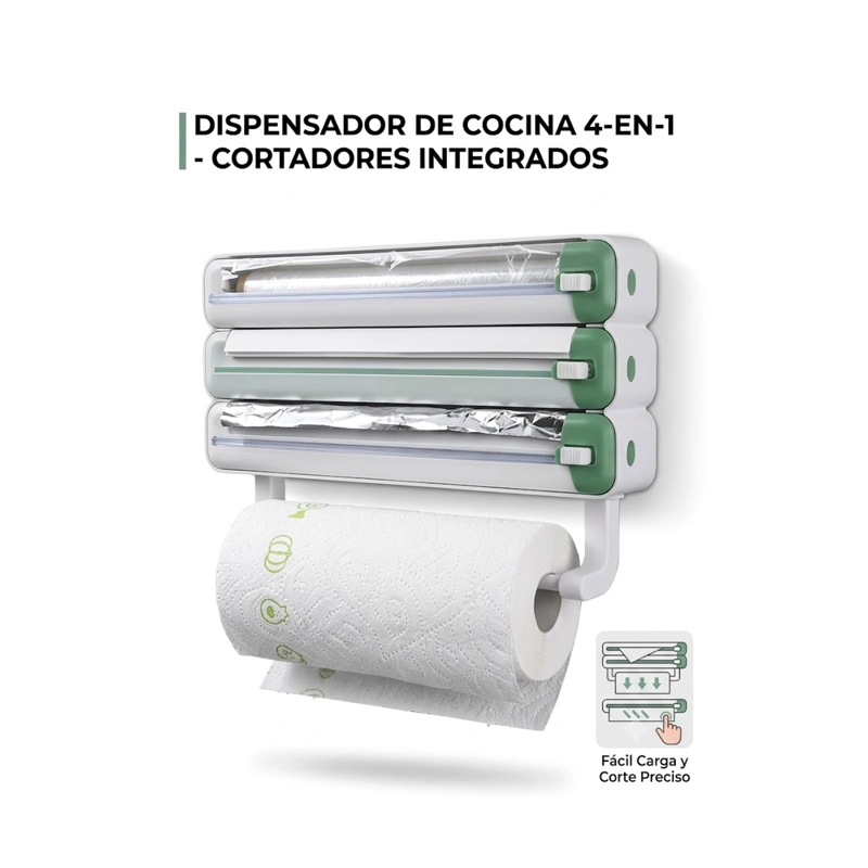 DISPENSADOR DE COCINA 4 EN 1 ORGANIZADOR - 3