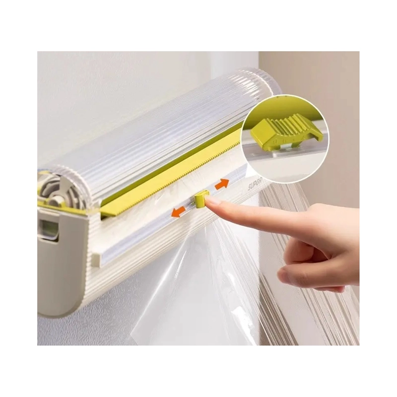 DISPENSADOR PAPEL ALUSA CORTADOR FILM MAGNE TICO 2 EN 1 - 3