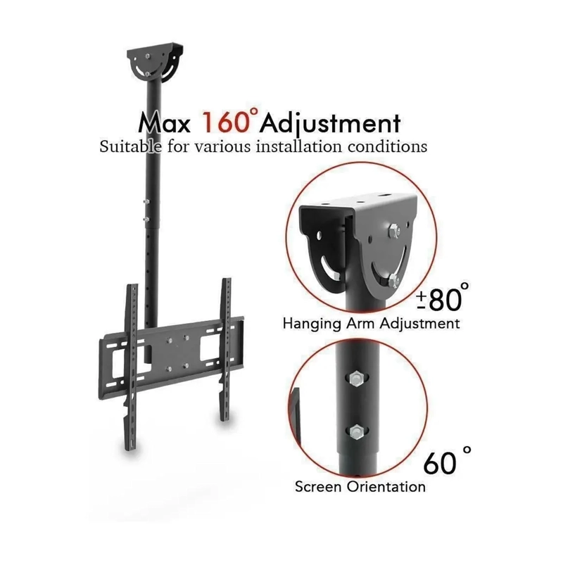 BASE DE TV LED AE REA DE 32 A 70 PULGADAS GIRATORIA - 2