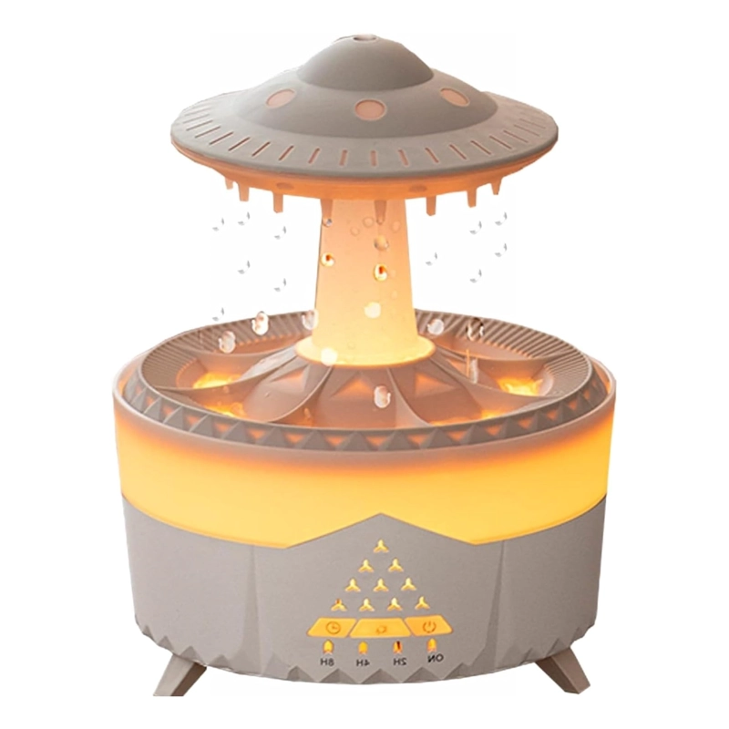 GENÉRICO HUMIDIFICADOR NUBE TIPO LLUVIA LUCES RGB CON CONTROL REMOTO