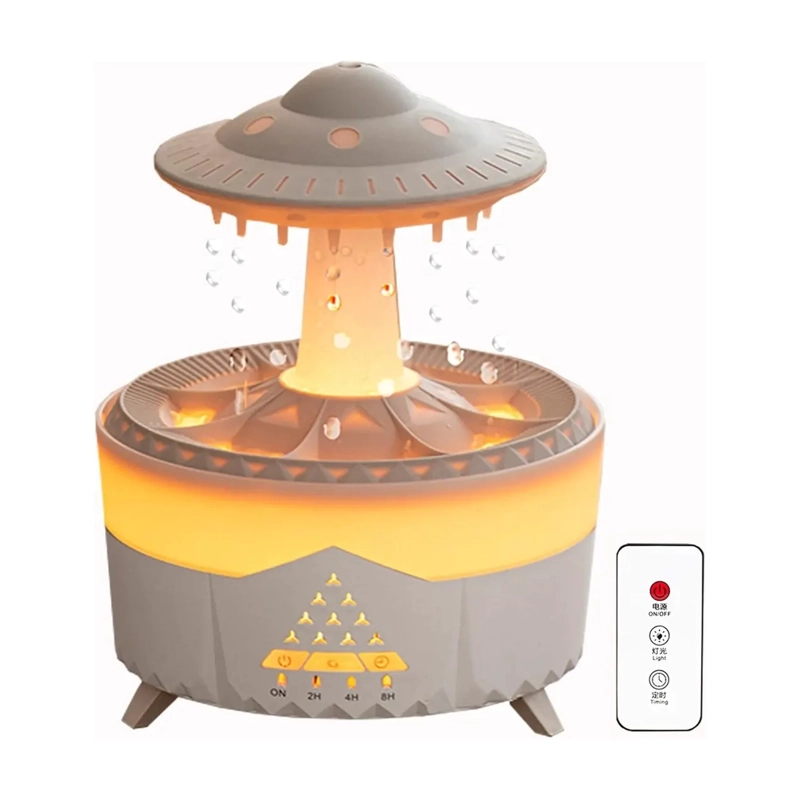 HUMIDIFICADOR NUBE TIPO LLUVIA LUCES RGB CON CONTROL REMOTO - 2