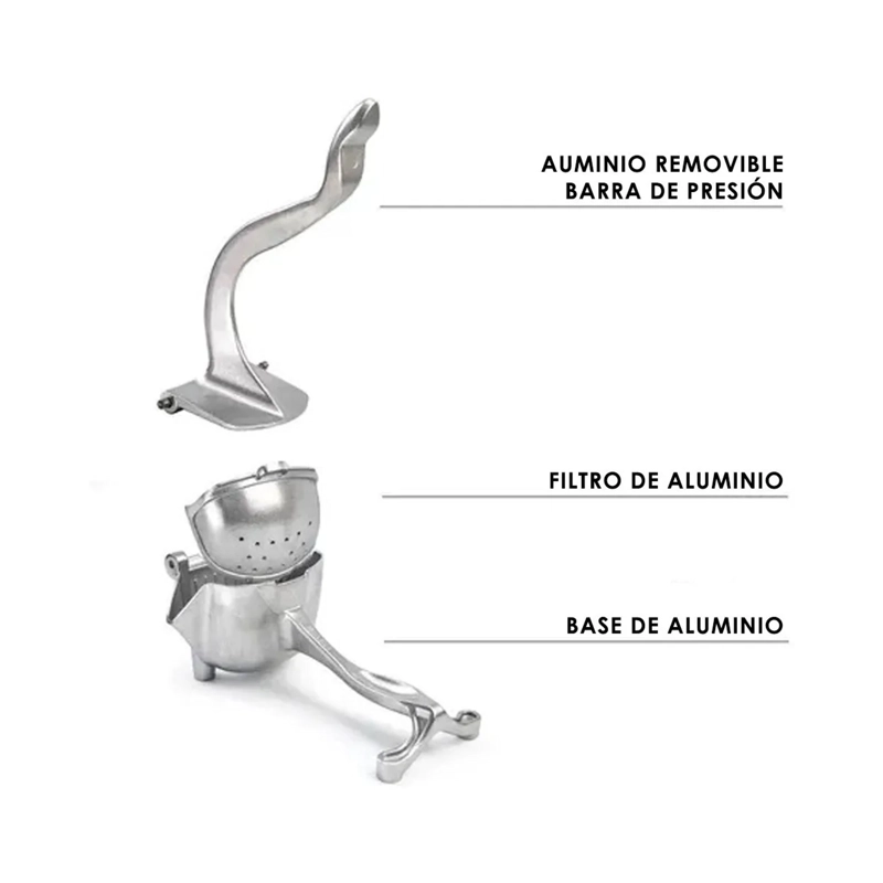 EXPRIMIDOR METALICO MANUAL DE FRUTAS - 4