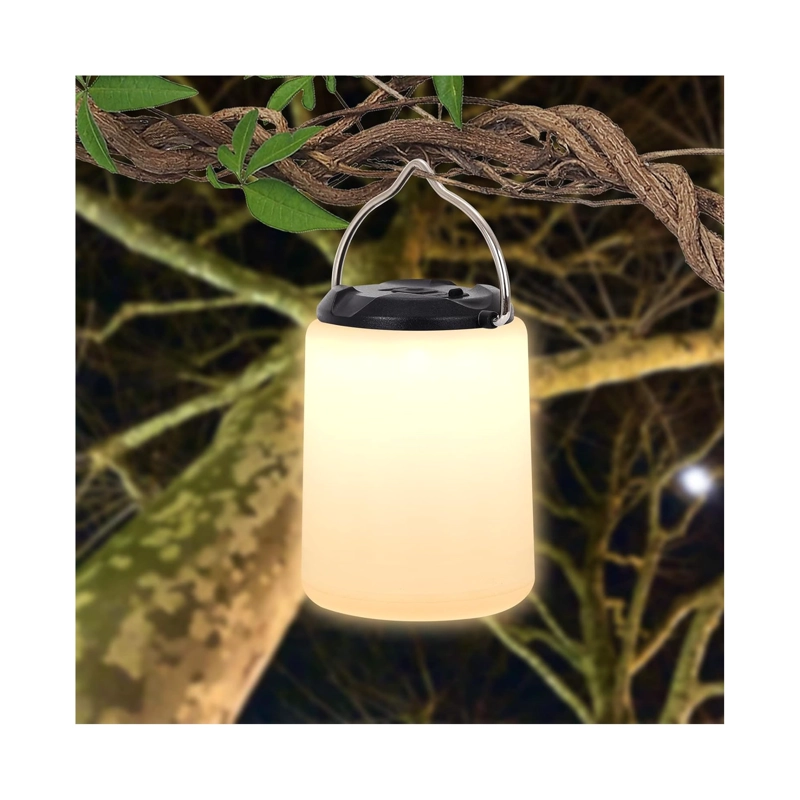 LAMPARA DE CAMPING LED LINTERNA CAMPING RECARGABLE USB - 4