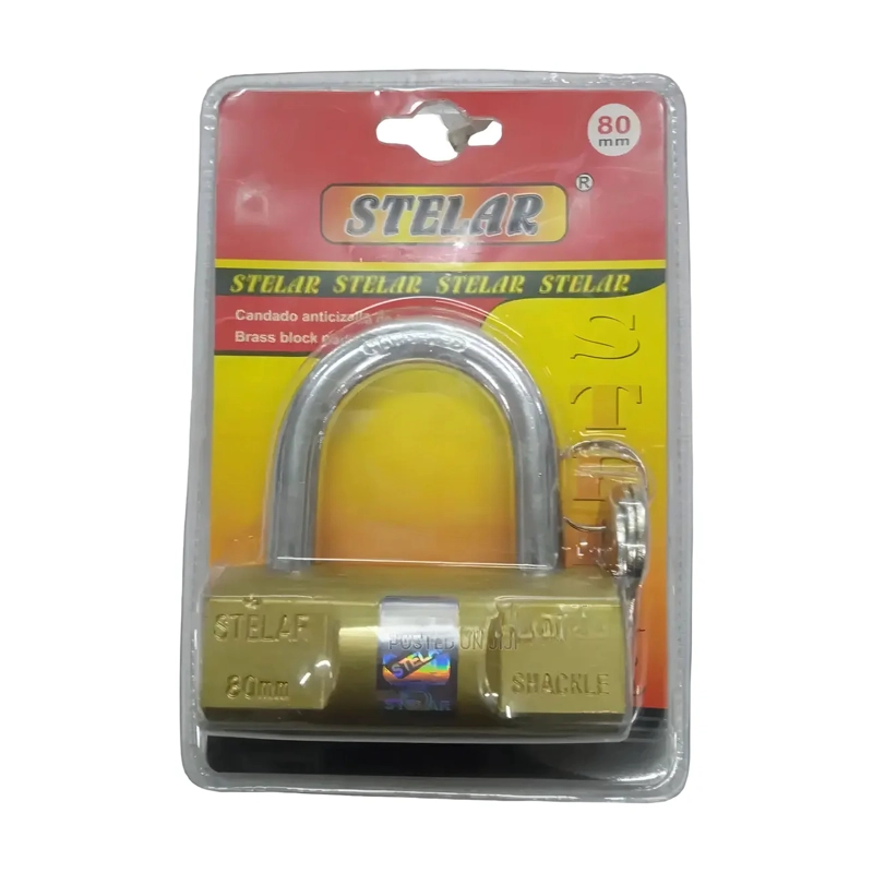 CANDADO STELAR 80MM SEGURIDAD ANTIRROBO - 3