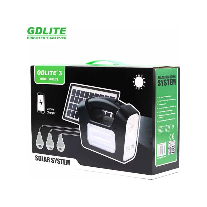 LUCES DE CAMPING ILUMINACION SOLAR RECARGABLE PORTATIL - 2
