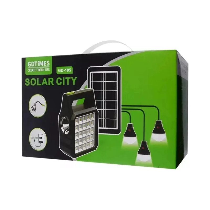 KIT DE ILUMINACION SOLAR PARA CAMPING - 2