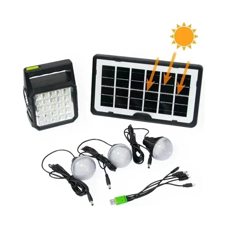KIT DE ILUMINACION SOLAR PARA CAMPING - 3
