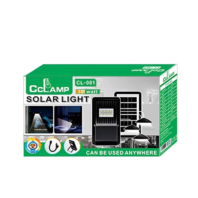 REFLECTOR SOLAR CON BATERIA DE LITIO 4000MAH LUZ LED 6V - 1