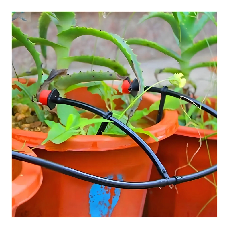 PACK X3 SISTEMA RIEGO GOTEO DEL HOGAR 31 PIEZAS CONECTORES - 6